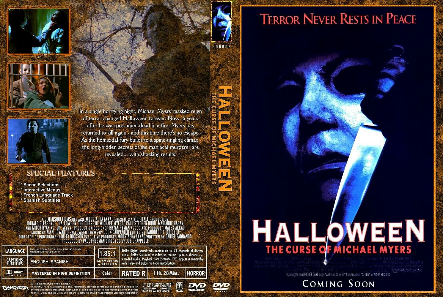 Halloween Collection Halloween 6 The Curse Of Michael Myers Custom